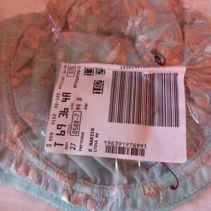 Woman Within Underwire Bra NWT 44D Light Green Color Front Closure
